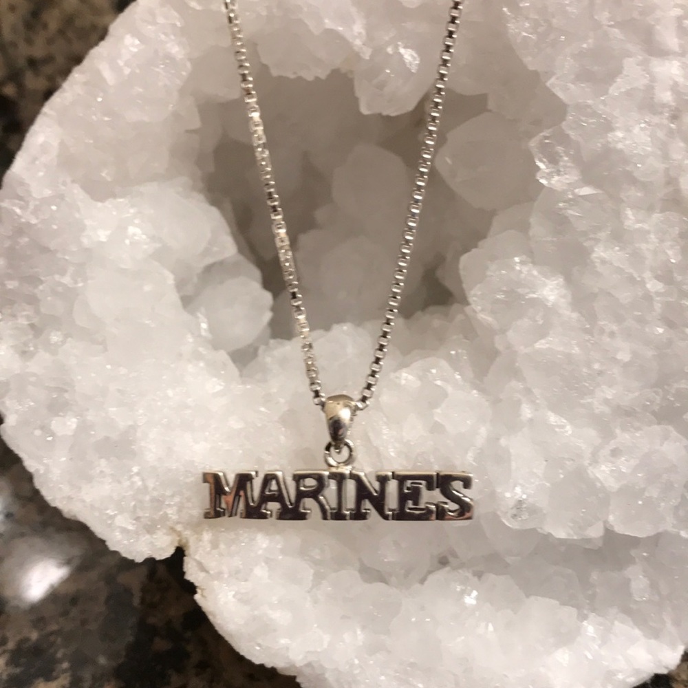STERLING SILVER MARINE PENDANT NIB
